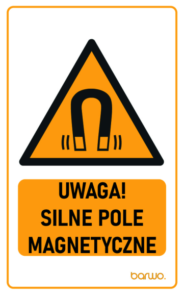 Tabliczka ostrzegawcza z piktogramem
